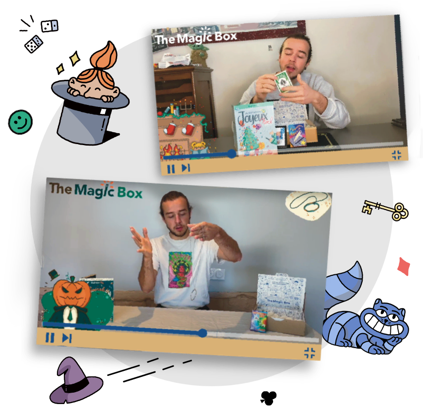 Magic Box Personnalisée Enfant  Boîte de Magie Publicitaire IKKS